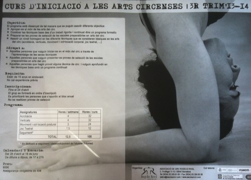 programme d'ateliers pour les ados 2014